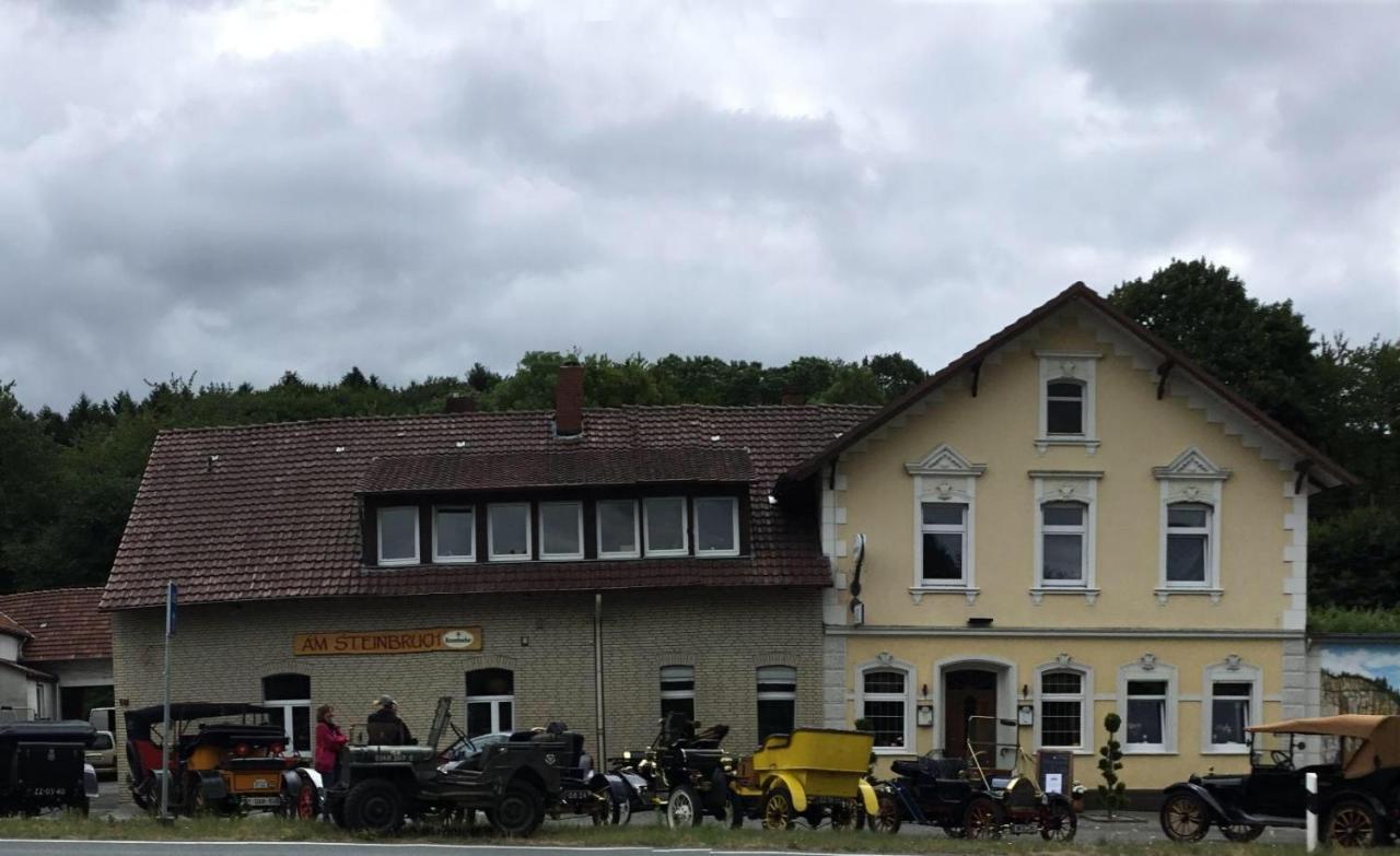 Pension Am Steinbruch Hilter Exteriér fotografie